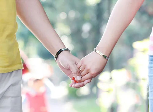 Miniatura 6 de NEHZUS - Pulseras tipo brazalete de acero inoxidable para parejas
