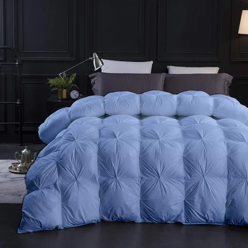 Miniatura 5 de Home Decor - Edredón de plumón alternativo plisado de 1500 hilos, tamaño individual XL, 68 x 92 pulgadas, 1 edredón y 4 fundas de almohada, 27.64