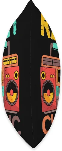 Miniatura 2 de Keep It Classic Radio 80s 90s Retro Vintage Cassette Player Throw Pillow