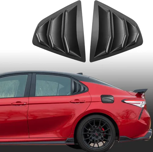 Miniatura 9 de CKE Compatible con Toyota Camry 2024 2023 2022 2021 2020 2019 2018 Accesorios (No se ajusta a 2025+) Rejillas laterales traseras deportivas