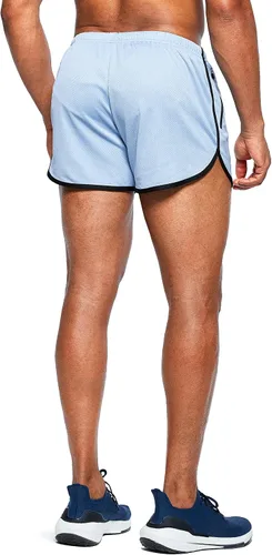 Miniatura 3 de G Gradual Pantalones cortos de correr para hombre de 3 pulgadas de secado rápido para gimnasio, pantalones cortos deportivos con bolsillos