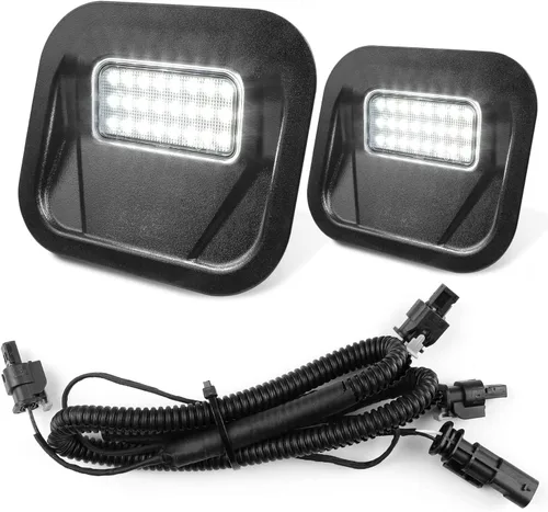 Miniatura 6 de Luz LED para Pedal de Paso Trasero, Kit de Luz Multiusos para Camión de Carga, Compatible con GMC Sierra 1500 2500 HD 3500 HD 2020-2021, Chevy