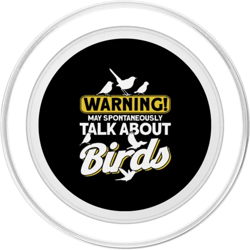 Miniatura 2 de Warning May Spontaneously Talk About Birds Vogel Tier Vögel PopSockets MagSafe PopGrip for iPhone