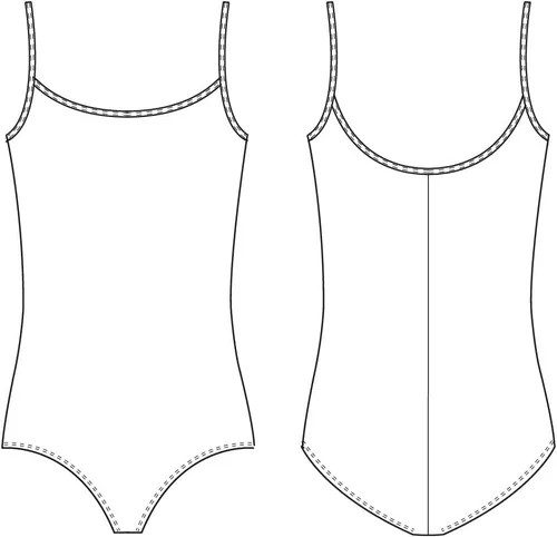 Miniatura 2 de Bloch Maillot camisola Parem Microlux para niñas