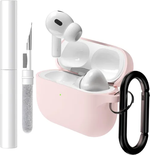 Miniatura 11 de Brujula Funda protectora de silicona para AirPods 4 con ANC, compatible con AirPods de 4ª generación 2024 (Avocado, AirPods 4 con ANC)