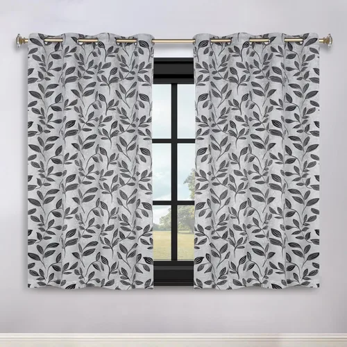 Miniatura 205 de SUPERIOR Cortinas Opacas, Oscurecimiento de Habitación Acento de Ventana para Dormitorio, Bloqueo del Sol, Térmicas, Cortinas Bohemias Modernas, Gris