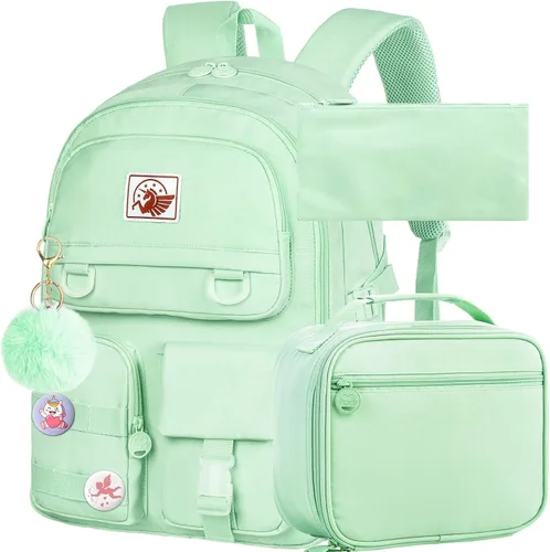 Miniatura 11 de CCJPX Mochila para niñas, mochila escolar para laptop de 16 pulgadas, mochila universitaria, mochila antirrobo para adolescentes, niñas, estudiantes