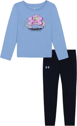 Miniatura 91 de Under Armour baby-girls Ua Terrazzo Leopard Heart SetShort Set