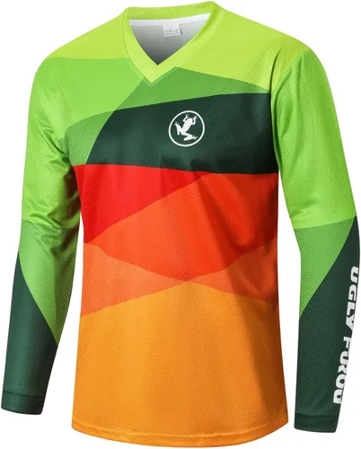 UGLY FROG Camiseta de ciclismo clásicode moda para hombre, camiseta de ciclismo y camiseta de bicicleta para verano, ropa deportiva para bicicleta,