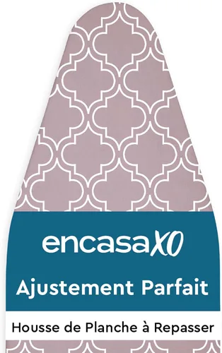 Miniatura 38 de Encasa XO Funda y almohadilla para tabla de planchar de 42 x 14 pulgadas, tamaño estándar, funda de fieltro de 0.118 pulgadas de grosor acolchada
