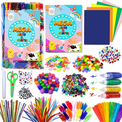 Goody King Suministros de Artes y Manualidades para Niños - Todo en Uno Manualidades para Niños Actividades para Niños Pequeños Suministros