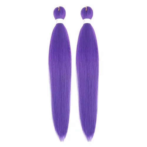 Miniatura 56 de Beyond Beauty - Trenzas preestiradas de cabello profesional sin picazón, ajuste de agua caliente, fibra sintética, textura Yaki, extensiones