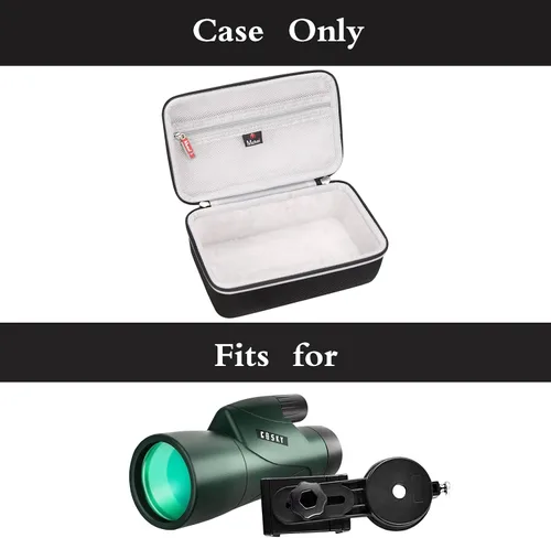 Miniatura 6 de Mchoi Funda para telescopio monocular Gosky de 12 x 55 / Titan 12 x 50 / Pankoo 12 x 50, 16 x 52, 40 x 60 / Viajero 12 x 50 de alta definición