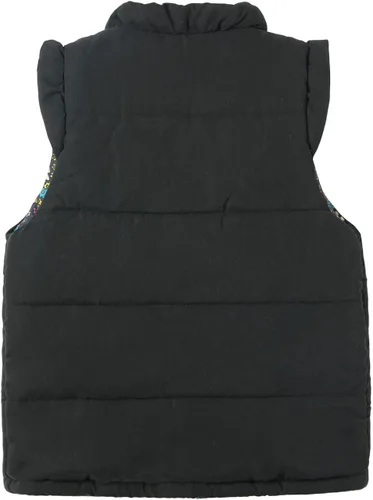 Miniatura 2 de LittleSpring Chaleco acolchado de invierno para niñas, chaleco acolchado ligero, ropa de abrigo cálida
