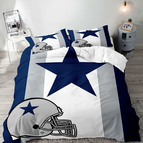 Miniatura 12 de LUVIVIHOME 2 piezas de funda de edredón de fútbol individual, ropa de cama deportiva, ropa de cama para niños, adolescentes y niños, funda de Gris