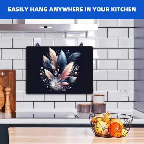 Miniatura 3 de Cubierta para estufa eléctrica de 28 x 20 pulgadas, protector superior de estufa de goma suave y duradero, protector superior de estufa fácil