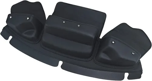 Miniatura 4 de Bolsas de almacenamiento para parabrisas, bolsa de carenado Batwing de tres bolsillos para Harley Touring 2014-UP, compatible con Electra Glide