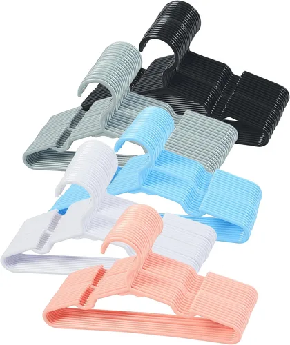 100 perchas antideslizantes para ropa de recién nacidos, para ropa de recién nacidos, para niños, niñas y niños pequeños