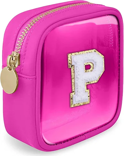 Miniatura 114 de Bolsa de Maquillaje Transparente Pequeña Bolsa de Cosméticos Bolsa de Viaje de Artículos de Aseo Bolsa Transparente con Cremallera Bolso Organizador
