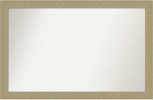 Miniatura 76 de Amanti Art Espejo de pared personalizado no biselado (24.25 x 24.25 pulgadas), marco dorado de mosaico, varios tamaños personalizados, espejo