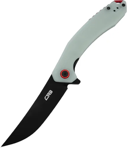 Miniatura 9 de CJRB - Cuchillo plegable Gobi (J1906), con hoja de acero en polvo AR-RPM9, mango G10, de bolsillo, para uso diario, azul Hoja AR-RPM9