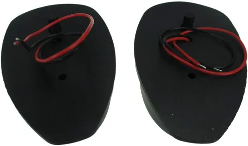 Miniatura 3 de Pactrade Marine Luces de Navegación para Barcos LED Rojas y Verdes Luces Laterales (Montaje Vertical) - 1 NM Carcasa Negra Luces de Navegación