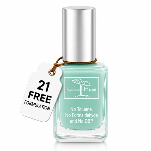 Miniatura 20 de Karma Organic Esmalte de uñas natural, no tóxico, pintura de uñas vegana y libre de crueldad (caja azul pequeño)