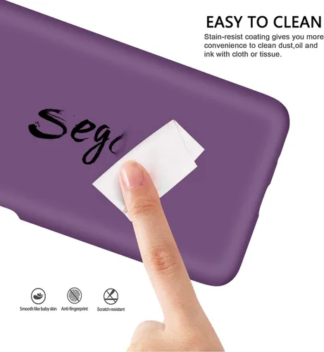 Miniatura 4 de Moto G Power 2021 - Funda de goma de gel de silicona líquida a prueba de golpes, forro de tela de microfibra suave, compatible con Motorola Moto G