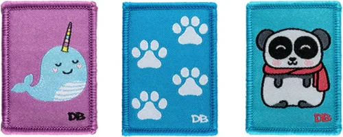Miniatura 13 de Dime Bags Parches intercambiables Parches para personalizar bolsas de diez centavos (banana, paleta, sandía)