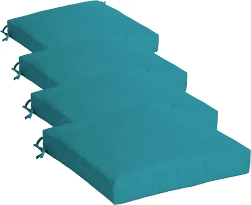 Miniatura 33 de Arden - Cojín de asiento de espuma para interiores y exteriores, paquete de 2, 17 x 16, cojín de patio, repelente al agua, resistente a