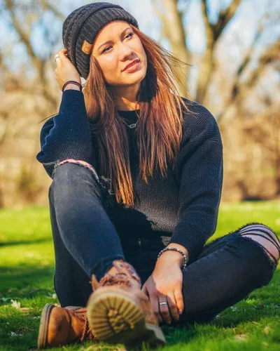 Miniatura 7 de Funky Junque - Gorro tipo Beanie, sólidamente ribeteado, holgado suave, elástico, de punto trenzado.