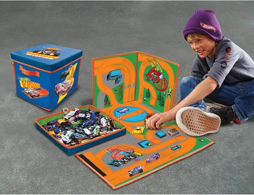 Miniatura 5 de Cubeta de almacenamiento de coches Hot Wheels 300