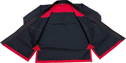 Miniatura 5 de Bjj Gi Jiu Jitsu con puntada roja Bjj Gi Jiu Jitsu Kimonos Gi 100% algodón Perl Weave 450GSM