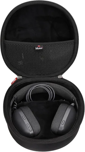 Mchoi Funda para auriculares Logitech Zone Vibe 100 y 125 / para auriculares inalámbricos Logitech G PRO X, G735, solo funda, negro
