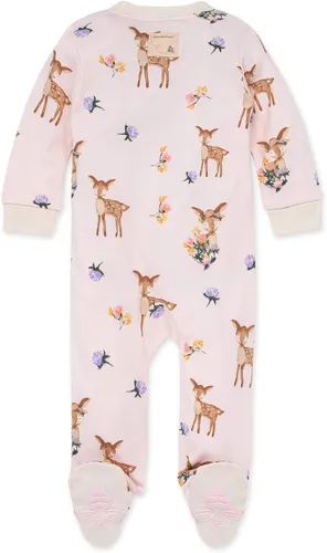 Miniatura 2 de Burts Bees Baby - Pijama de una pieza de 100 algodón orgánico con cremallera frontal mameluco de bebé para dormir