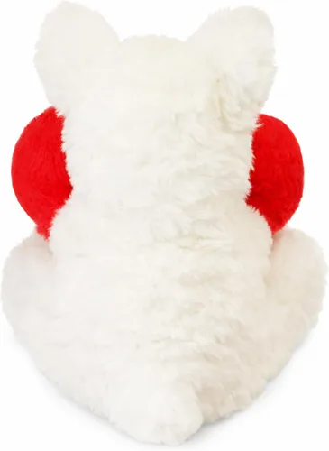 Miniatura 4 de Juguete de peluche suave de 10 pulgadas para el día de San Valentín, West Highland con corazón rojo, bonito regalo romántico para novia, esposa