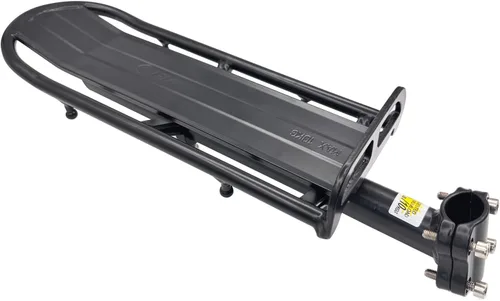UPANBIKE Soporte trasero para bicicleta de montaña, bicicleta de carretera, tija de sillín montada, longitud ajustable