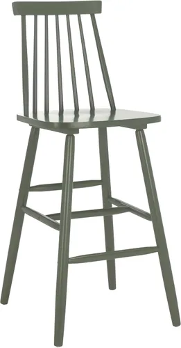 Miniatura 14 de Safavieh Home Collection Beaufort - Taburete de bar (30 pulgadas, 2 unidades), color negro