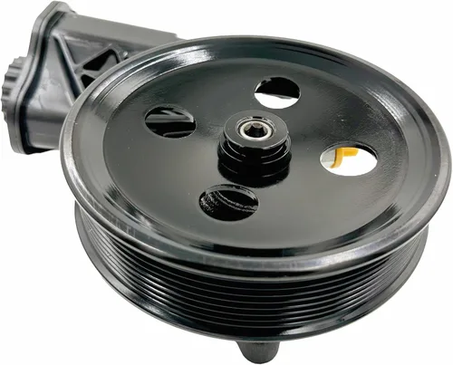 Miniatura 4 de Bomba de dirección asistida con conjunto de depósito de polea compatible con Dodge Ram 2500 3500 2003-2007