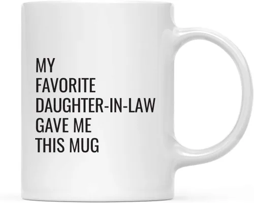 Miniatura 27 de Andaz Press Taza de café divertida de 11 onzas, regalo de broma, My Favorite Aunt Gave Me This Cup, 1 paquete, sobrino sobrino, cumpleaños, Navidad