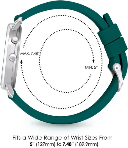 Miniatura 4 de Speidel Glow Scrub Watch,Electroluminescent Dial,Nurses,Doctors,Students 3ATM, Engraveable