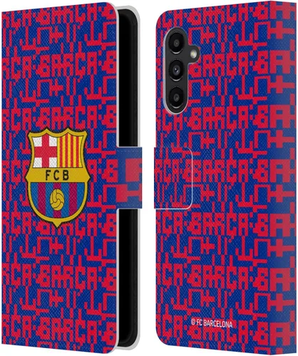 Miniatura 41 de Head Case Designs Funda de piel con licencia oficial del FC Barcelona Barca Crest Graphics para Samsung Galaxy A06 4G