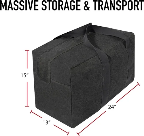 Miniatura 3 de Bolsa cargo, de Rothco, de lona, estilo paracaidista