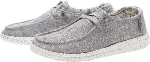 Miniatura 4 de Hey Dude Wendy Chambray - Zapatos para mujer, mocasines con cordones para mujer, cómodos y ligeros