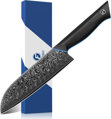 Miniatura 11 de Cuchillo de filete de 7 pulgadas, cuchillo para deshuesar carne ultra afilado en acero japonés de Damasco de 67 capas, cuchillos de pescado Cuchillo