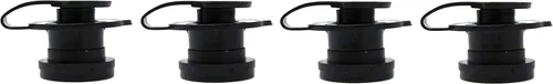 Miniatura 9 de Aftermarket - Conjunto de tapón de drenaje de enfriador de eje estándar negro de 1 pulgada compatible con enfriadores Coleman