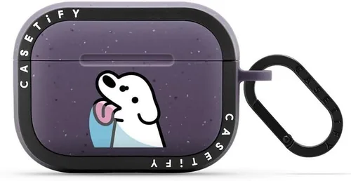Miniatura 17 de CASETiFY Bounce Airpods Pro (1ª/2.ª generación) - Funda con anillo, negro Kingsnake - carbón mate