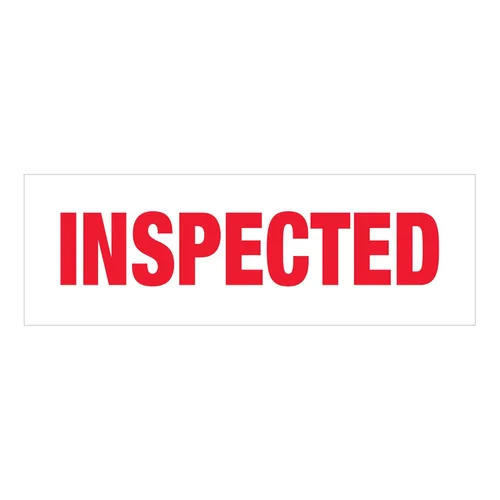 Miniatura 2 de BOX USA Tape Logic - Cinta de embalaje resistente, 2 pulgadas x 110 yardas, 2.2 mil, color rojo/blanco, paquete de 6 unidades "inspeccionadas