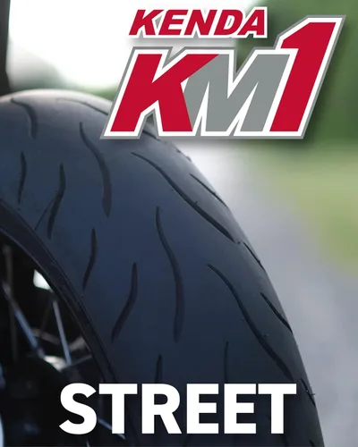 Miniatura 7 de Kenda KM1 (KM001) 140/70R17 Neumático trasero para motocicleta Sport Touring 66H - Neumático radial con estabilidad a alta velocidad y excelente