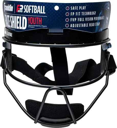 Miniatura 10 de Franklin Sports Softball Face Mask for Fielders - Girls Youth Face Shield for Infielders - Kids Fielding Guard for Fastpitch + Slowpitch Softball
